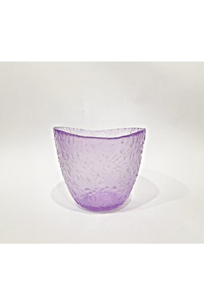 Vivid Eva Aydınlatma Modern Cam Mumluk Lila