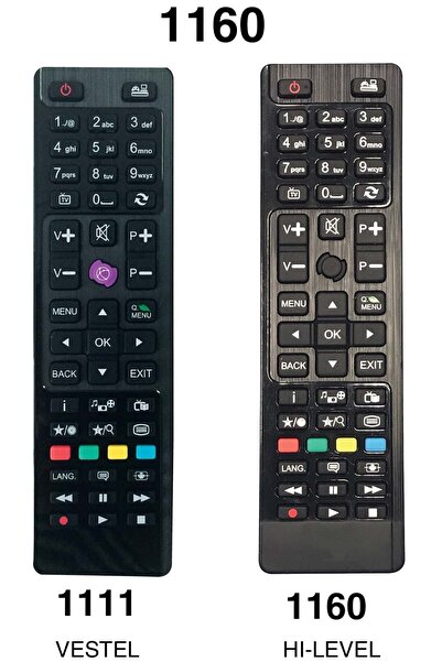 Lcd Vestel Kumanda -1160