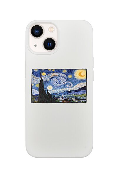 shoptocase Iphone 13  Uyumlu   Lansman Vincent Van Gogh Yıldızlı Gece Tablosu...