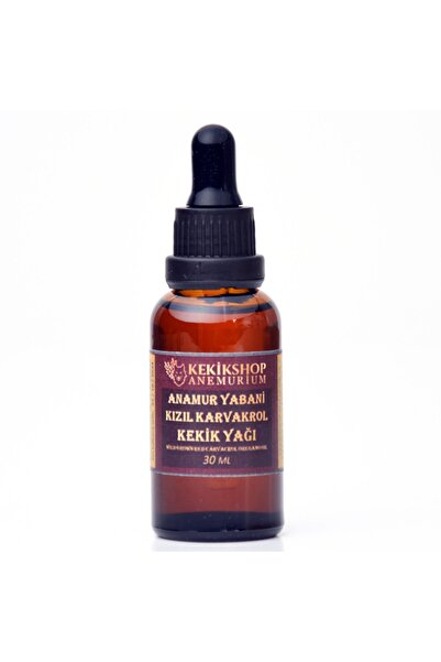 Kekikshop Anemurium Kızıl Karvakrol Kekik Yağı 30 Ml Yüksek Kaliteli Yoğun Ve...