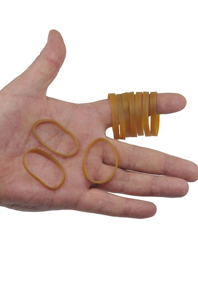 ekoset Wide Rubber Pack Package Packing Case Rubber 50x5mm 1kg