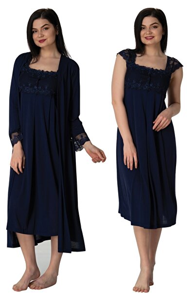 Effortt Costum cămașă de noapte de maternitate cu mânecă scurtă Effort bleuma...