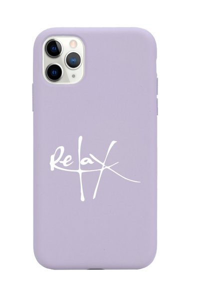 Spoyi حافظة هاتف Relax Design Lilac Launch متوافقة مع هاتف Iphone 11 Pro