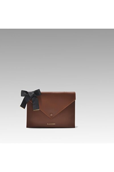 Black Ribbon حقيبة كمبيوتر محمول مزدوجة الجوانب