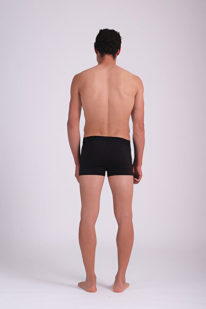 Dagi Siyah D5426 Compact Yazı Desenli Boxer