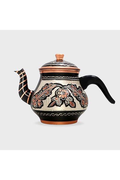 Sözenler Medium Copper Teapot Black