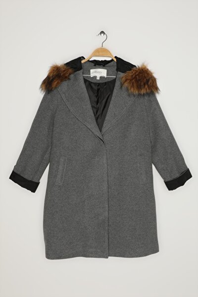 İpekyol Classic Coat - Gray - Standard