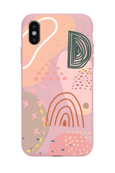 Spoyi حافظة هاتف متوافقة مع هاتف Iphone X - Xs بتصميم Line Art