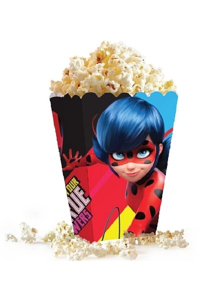 Kikajoy Popcorn Box (10 Pieces) - Miraculous Super Heroez
