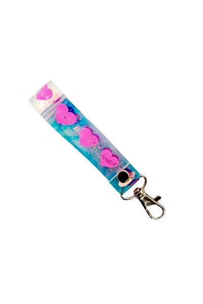 AlpCollection Διαφανές Blackpink Heart Μπρελόκ Τσάντα Στολίδι Δώρο Αξεσουάρ