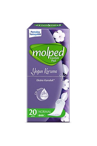 Molped Daily Pad Intensive Protection Normal 20 Pieces Category: Sanitary Pad