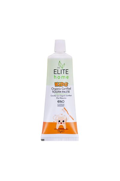 The Elite Home Organic Certified Toothpaste Children's 75 Gr