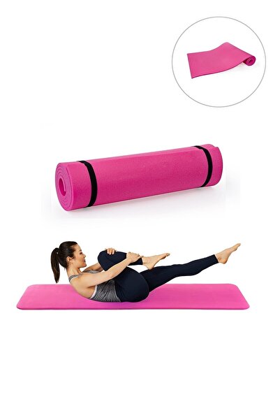 SLİPT Pembe Yoga Minderi Ve Spor Matı 8 Mm Çok Amaçlı Mat