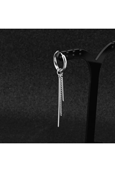 TakıConcept Deliksiz Sıkıştırma Kore Style Sallantılı Fake Küpe