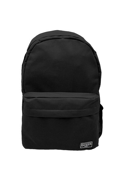 Differ Black Backpack - Stylish and Useful