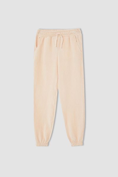 DeFacto Girl's Corduroy Jogger Sweatpants