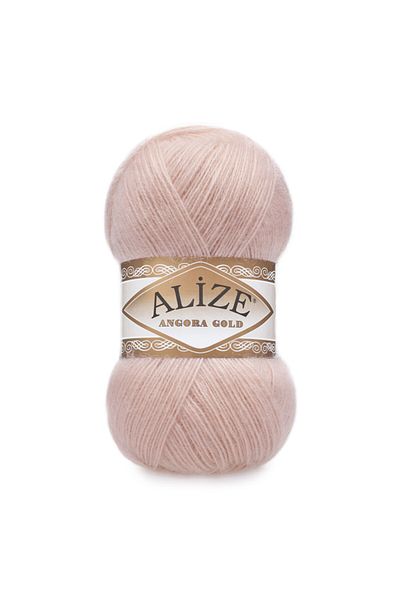 Alize Αγγόρα Χρυσό 100 Γρ. Χρώμα 404 Light Powder - Νήματα πλεξίματος χειρός