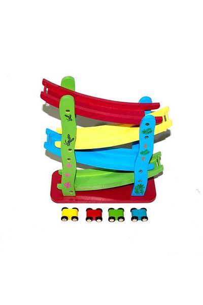 Mavis Wooden Slide Car Children's Play Toy