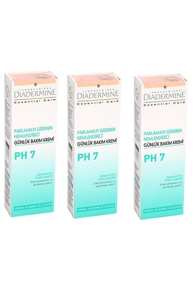 Diadermine Anti-Shine Moisturizing Daily Care Cream Ph7 Normal and Combination Skin 50 ml