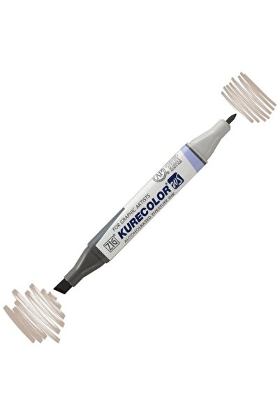 Zig Kurecolor Twin S Graphic Drawing Pen W.06 Warm Gray 6