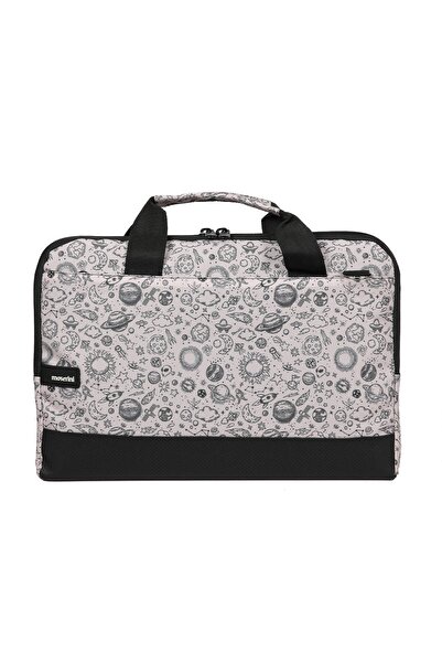 Moserini حقيبة كمبيوتر محمول Macbook Air-pro منقوشة مقاس 13 بوصة - 13.3 بوصة مع حماية للقاعدة وحزام كتف - مساحة