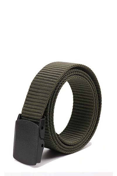 SAR Αντιαλλεργική Ykk Μεταλλική Πόρπη Tactical Style Πράσινη Ζώνη Χακί