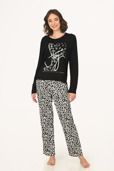 NBB Set de pijamale Black Stay