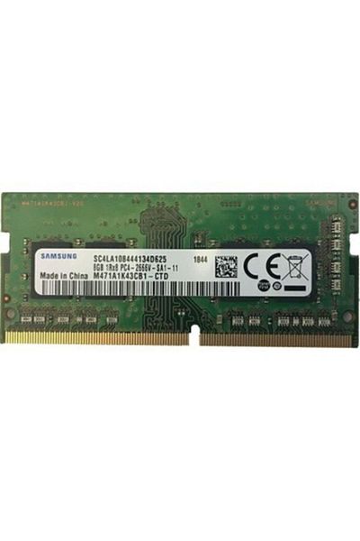 Samsung 8 GB DDR4 2666mhz Sodımm Without Box (m471a1k43db1-ctd)