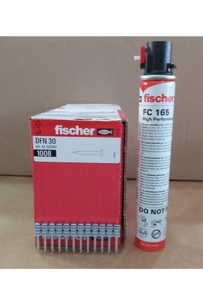 Fischer Dfn 30 30mm Çivi & Gaz Dahil (1.008 Adet ) Beton Çivi