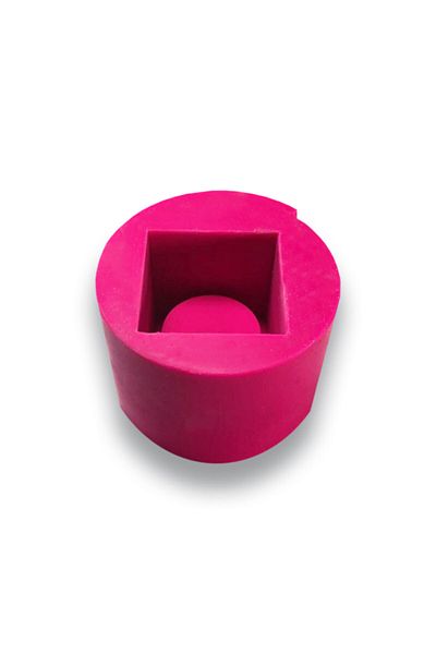 GLANCE Concrete Candle Holder Silicone Mold 4.9 Cm X 4 Cm No:37