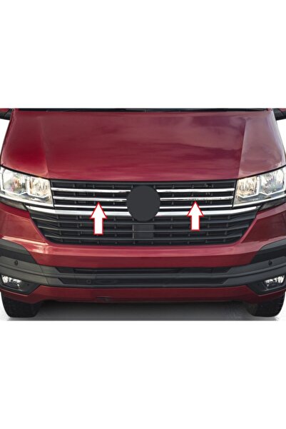 AKTİF OTO KROM Ön Panjur Krom 4 Parça T6.1 Transporter Van 2020 Ve Sonrası Mo...