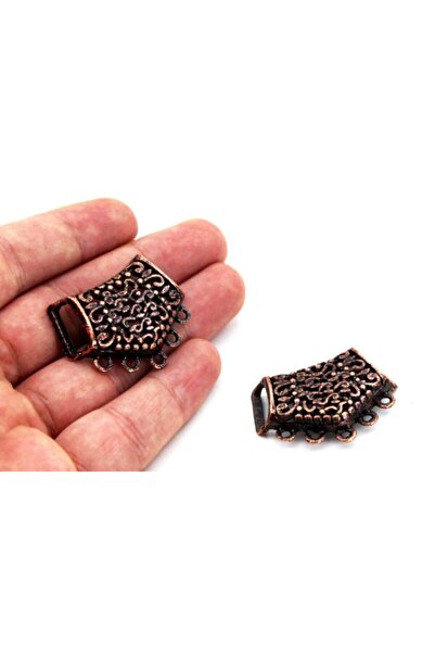 yfhobi 1 Adet - 29x38 Mm, Kolye, Fular Ve Iğne Oyası Aparatı, Metal Takı Malz...