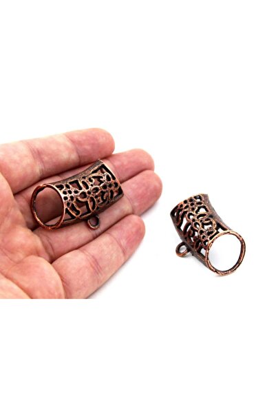 yfhobi 1 Adet - 25x43 Mm, Kolye, Fular Ve Iğne Oyası Aparatı, Metal Takı Malz...