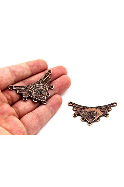 yfhobi 1 Adet - 25x51 Mm, Kolye, Fular Ve Iğne Oyası Aparatı, Metal Takı Malz...