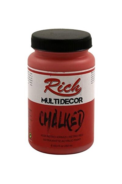 Rich Marca: Multi Decor Chalked Vopsea Acrilică 250 Cc 4528 Roșu Retro Categorie: Vopsea Acrilică