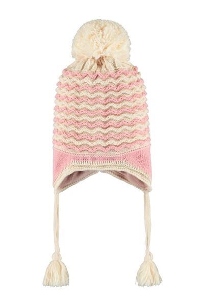 Kitti قبعة فتاة من الصوف ذات الأذنين