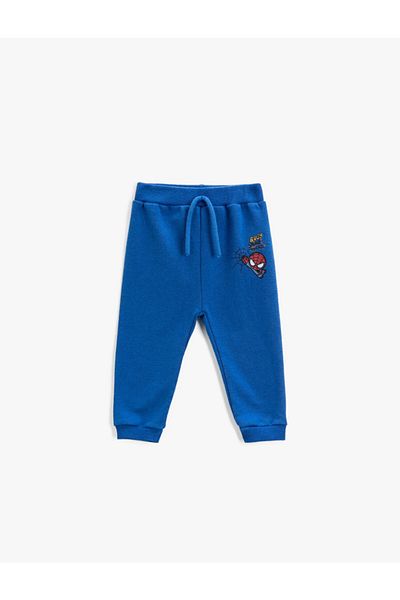 Koton Spider Man nyomtatott kocogó melegítőnadrág licenc