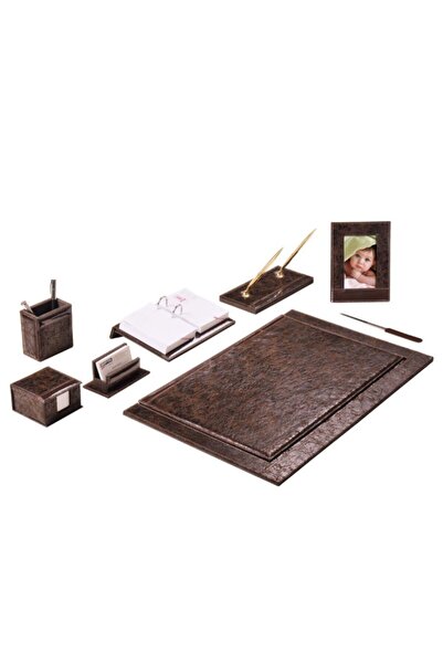 Gıpta Desktop 7128 9 Parça Sümen Takımı K.kahve