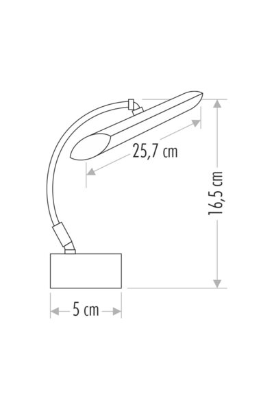 Cata Flamingo Led'li Aplik Beyaz Işık 6500k Ct-5205l