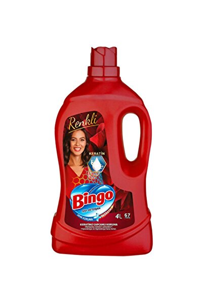 Bingo 4lt Sıvı Bakım Renkli : Çamaşır Deterjanı
