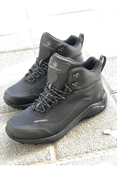 Hammer Jack 21664 Erkek Siyah Water Proof Unisex Kar Bot Su Geçirmez Outdoor SoftShell Kışlık Postal