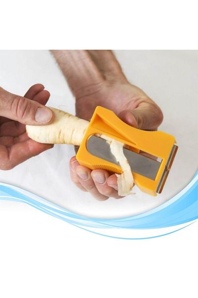 EveFix Pencil Sharpener Shaped Stainless Steel Carrot Vegetable Peeler Opener
