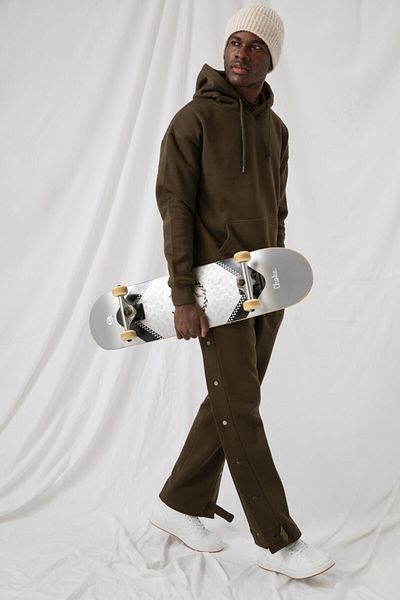 gothamvibes Ανδρικό φούτερ Stay Oversize Khaki Hoodie