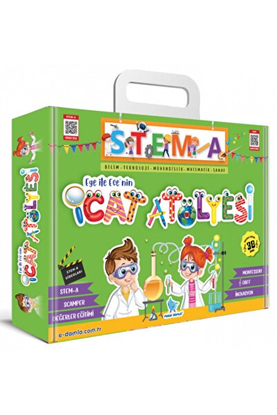 Damla Yayınları Ege Ile Ece'nin Icat Atölyesi Eğitim Seti (stem-a) +48 Ay