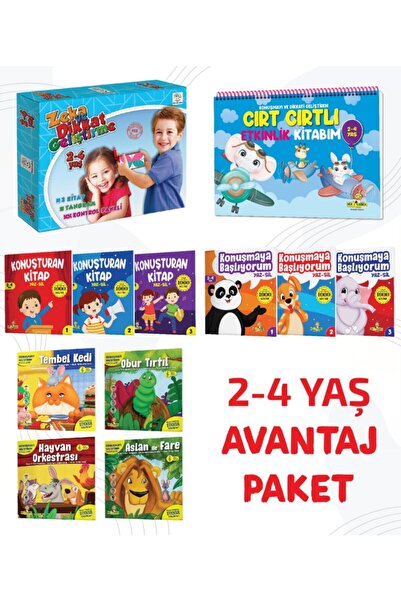yükselen zeka Yükselen Zeka 2-4 Yaş Avantaj Paketi