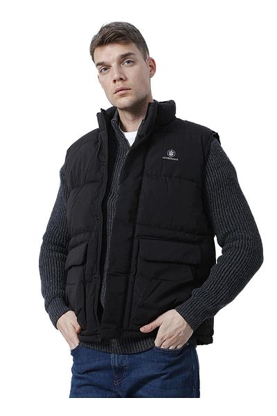 lumberjack Ct646 Arnold Vest 1Pr Vest Black Men's Coat
