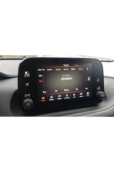 ael-tech Fiat Egea 7 Inch Navigation 9h Tempered Screen Protective Glass