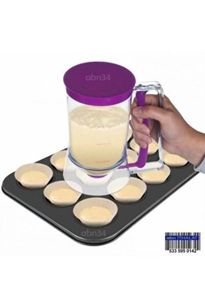 abnturk Batter Dispenser Ölçekli Otomatik Sos-hamur Akıtıcı Pasta-kek Süs