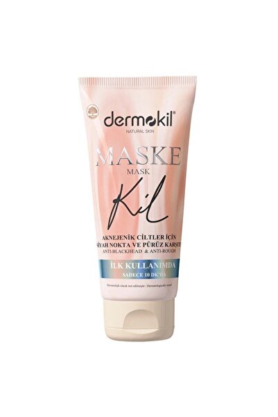 Dermokil Aknejenik Ciltler Siyah Nokta & Pürüz Karşıtı Maske 75 ml
