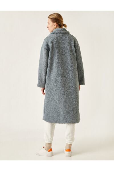 Koton Plyšový kabát